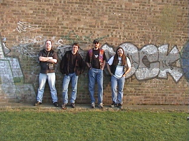 Outdoor Band Pose 1. Much better light.